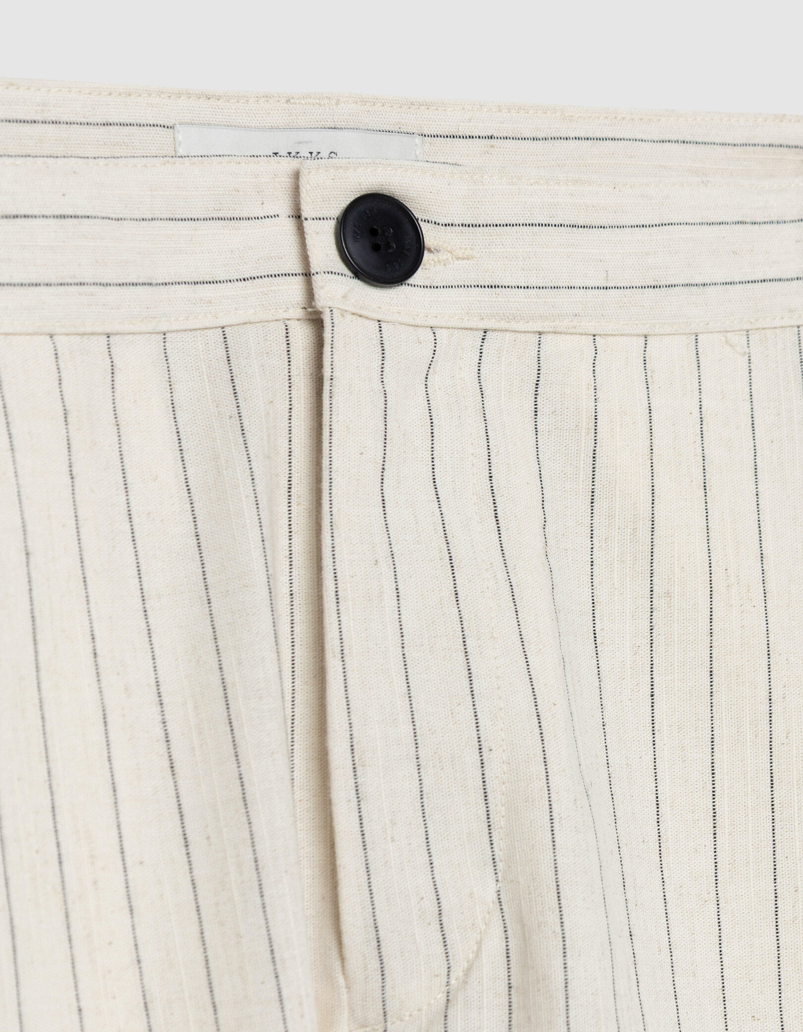 Pantalon écru motif rayures tennis Homme