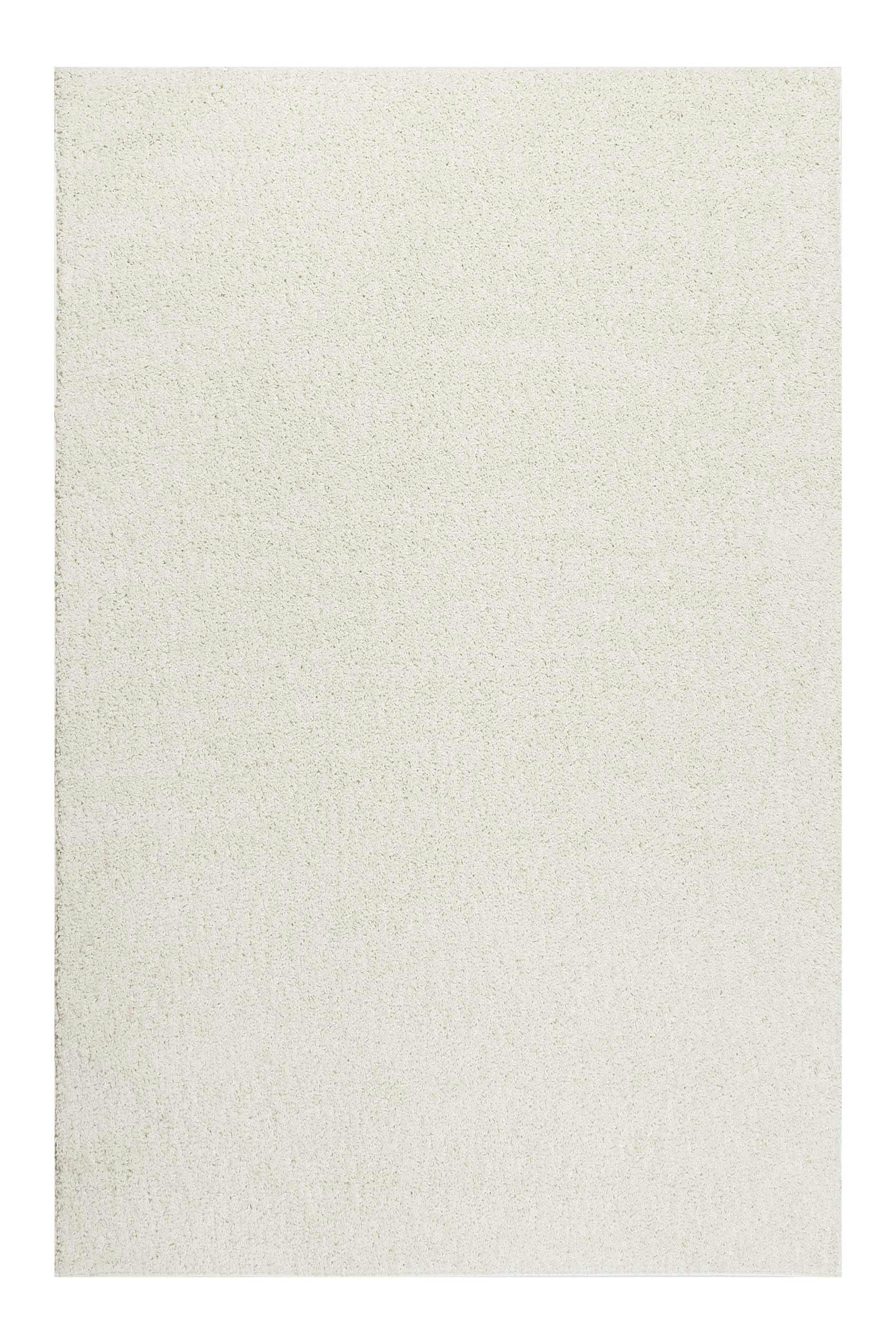 #WHISPER SHAG - Tapis poils longs effet bouclette blanc crème 80x150