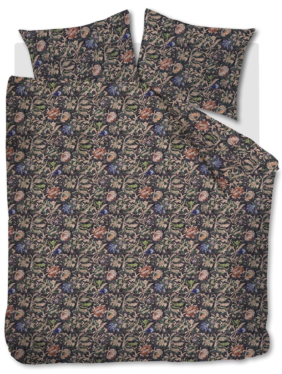 At Home by Beddinghouse Batik dekbedovertrek - Tweepersoons - 200x200/220 cm - Donker Blauw