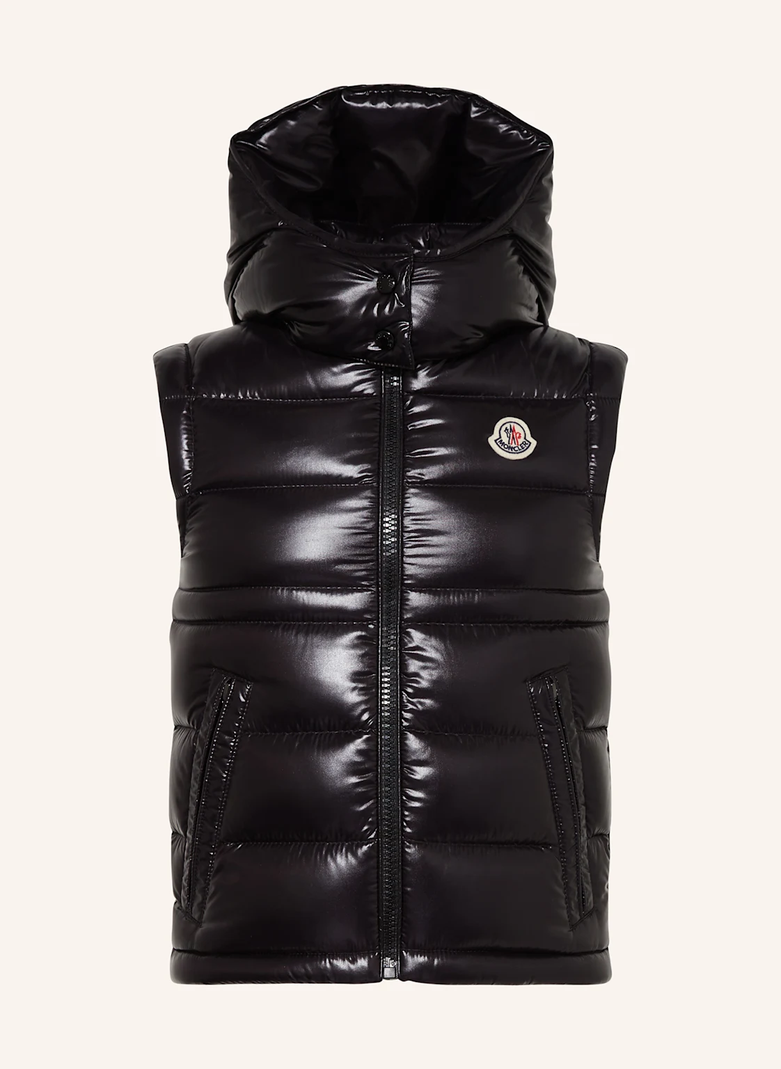 MONCLER enfant Daunenweste ANIA mit abnehmbarer Kapuze