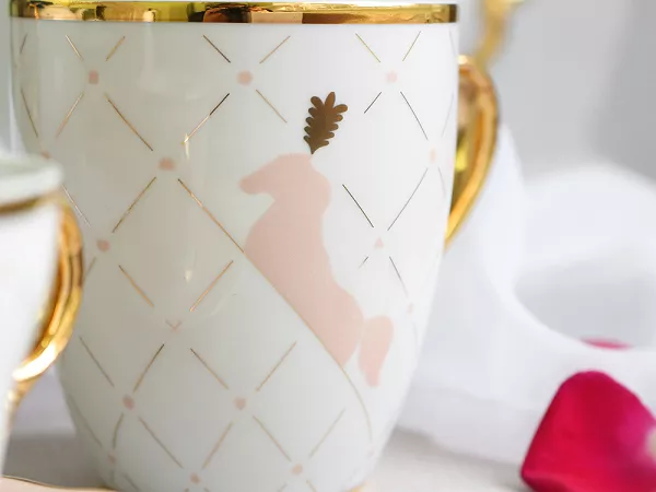 Kubek 0,39 L Ćmielów - Alaska Circus Pink G911 GIFT BOX