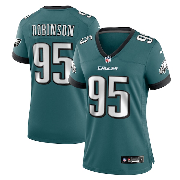 Ty Robinson Philadelphia Eagles Nike Women's Team Game Jersey - Midnight Green