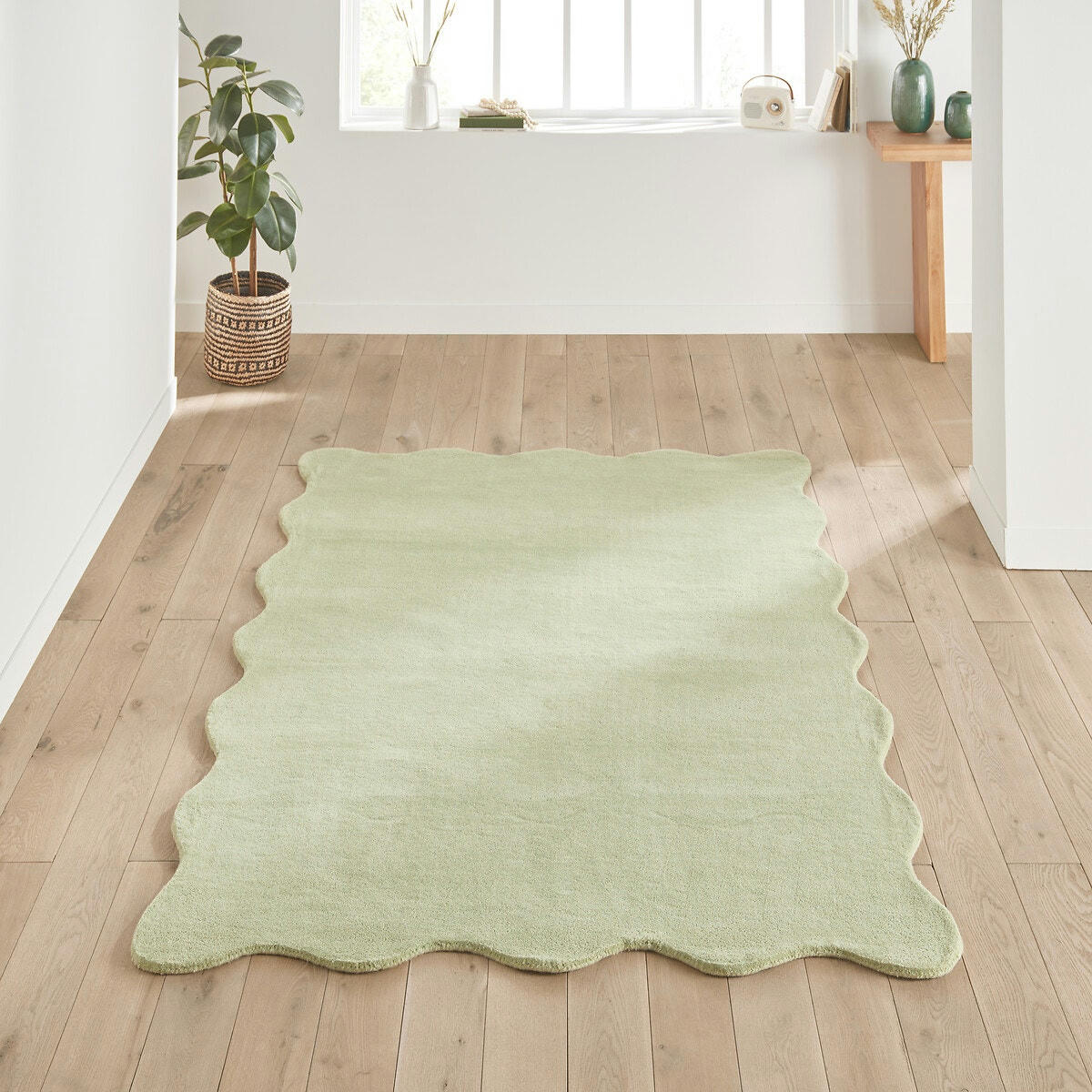 Tapis écailles en laine, Scalero