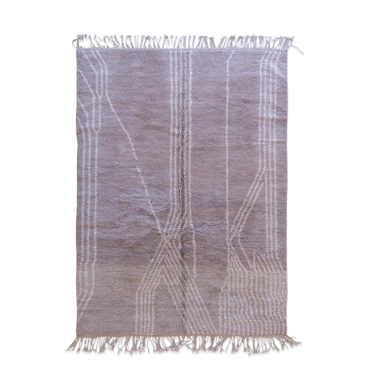 AFK Living vloerkleed Berber - handgemaakt - Wol - 140 cm x 200 cm