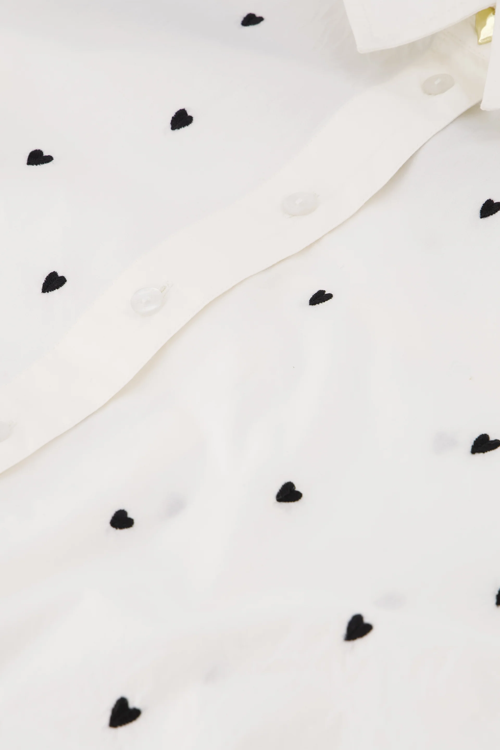 Dina Blouse | Cosy White/Black
