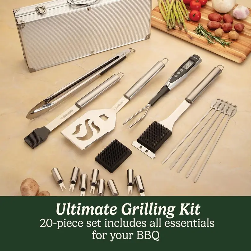 Grillbesteck 20-teilig Cuisinart Deluxe-Grillset