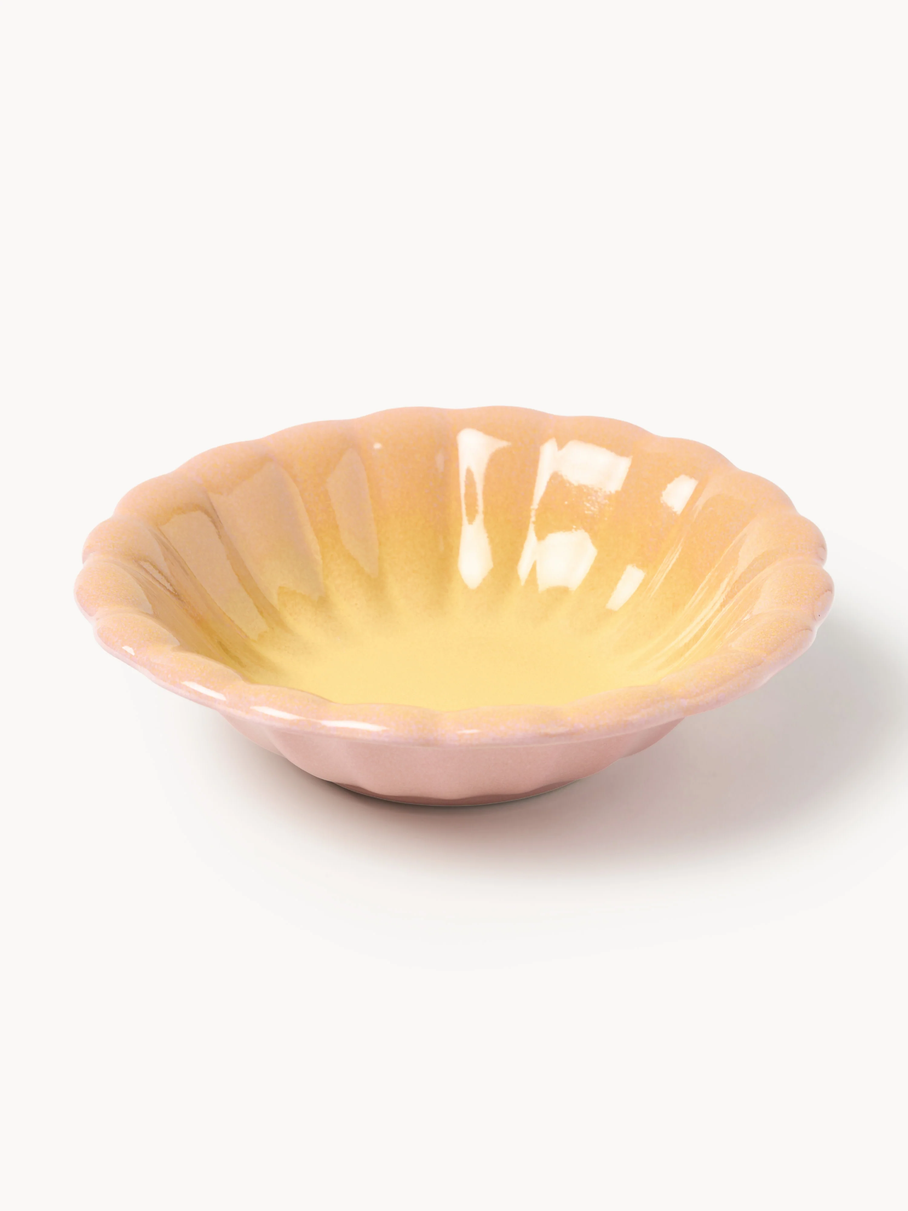Handgefertigte Schalen Marguerite, 4er-Set