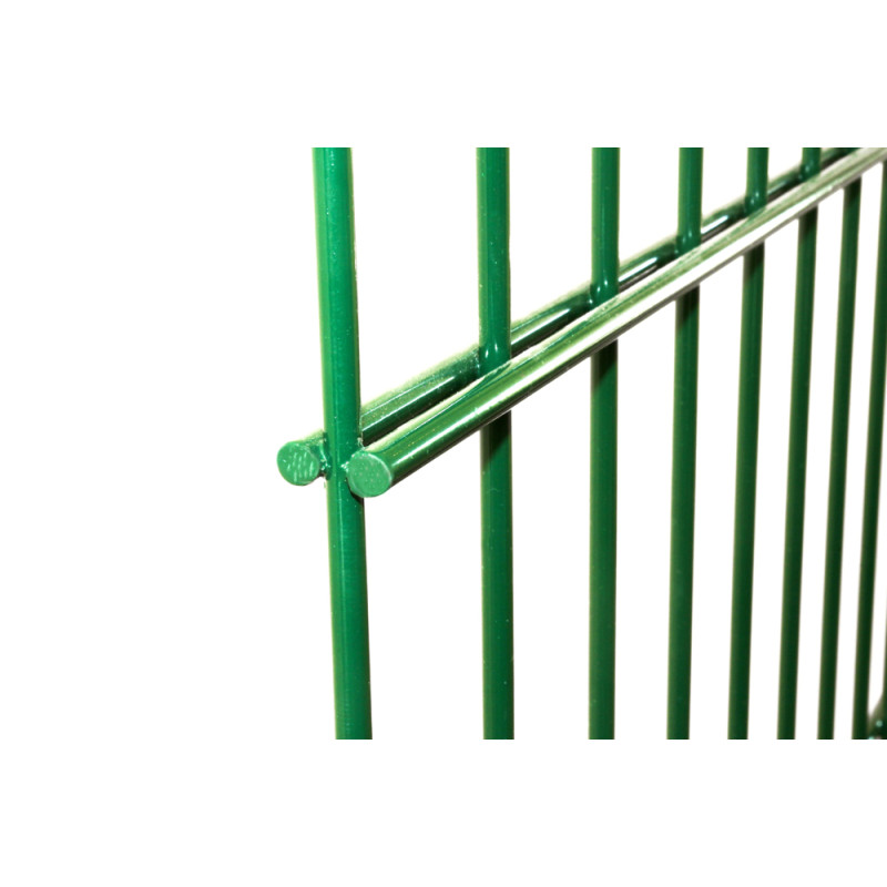 Panneau de treillis double renfort Roma vert 220 x 103 cm GIARDINO