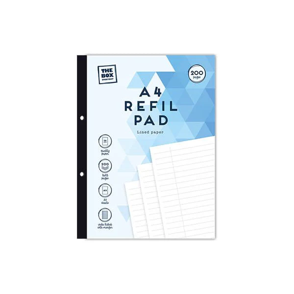 THE BOX EVERYDAY A4 REFIL PAD 200 PAGES