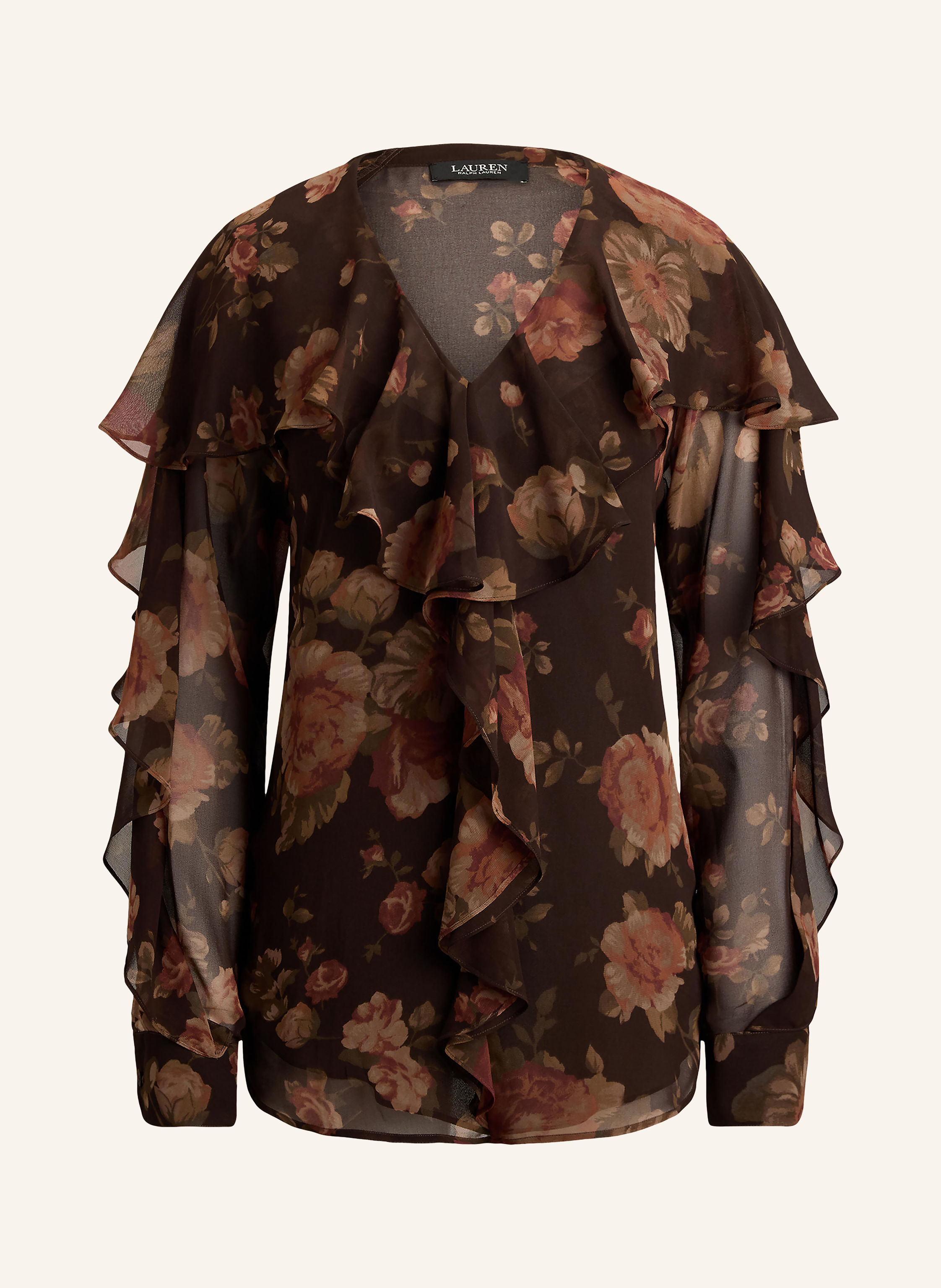 LAUREN RALPH LAUREN Blusenshirt mit Volants