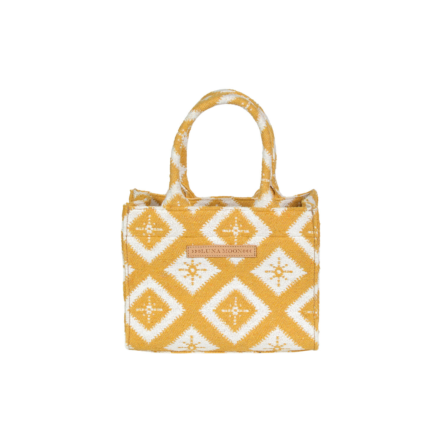 Rue Rivoli Small Tote, ochre yellow