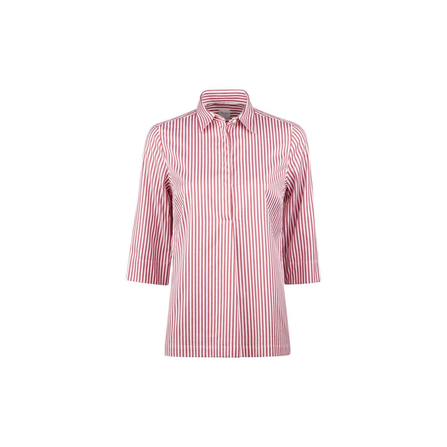 Stella Shirt Popover, light red stripe