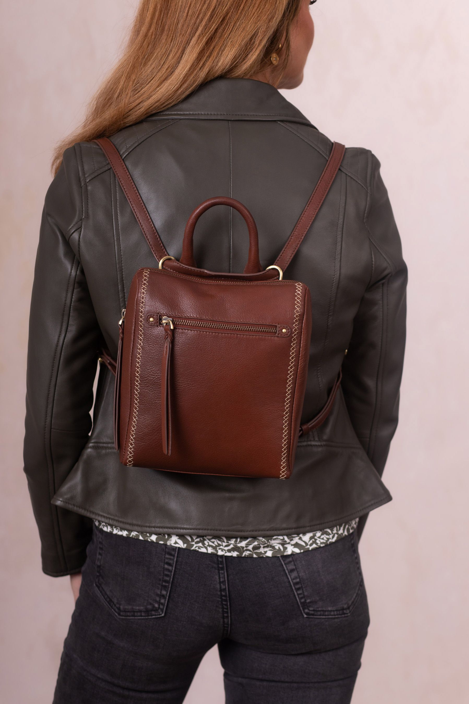 Lakeland Leather Castlerigg' Leather Backpack