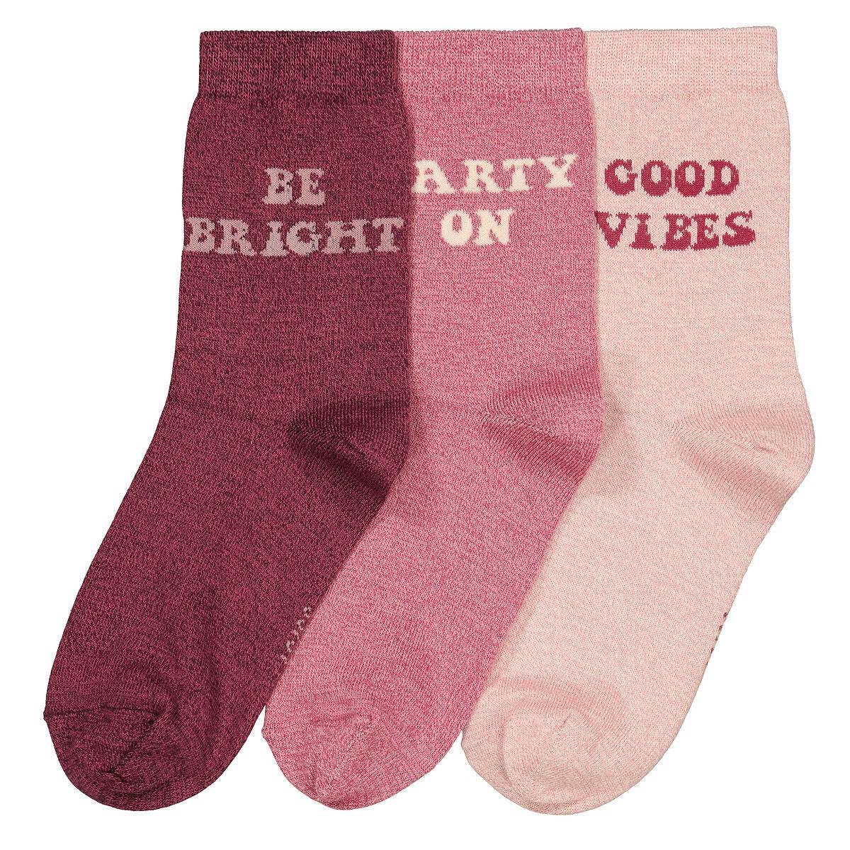 Lot de 3 chaussettes