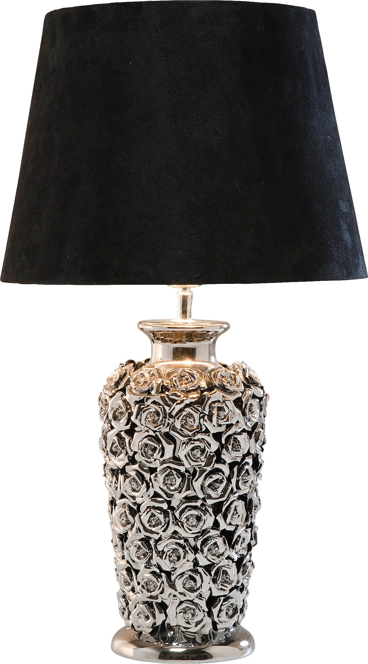 Kare Design Tafellamp - rose - zilver