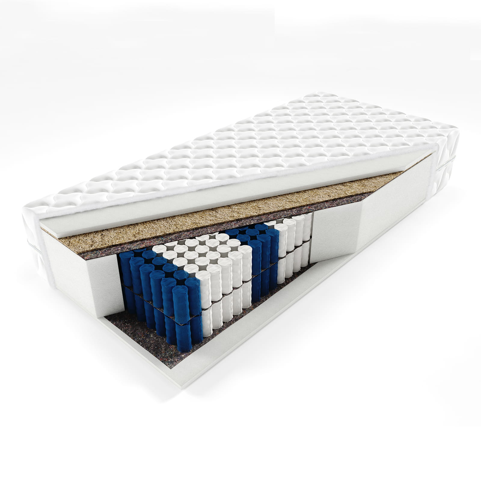 Materac sprężynowy Double Orlando 80x200 kokos