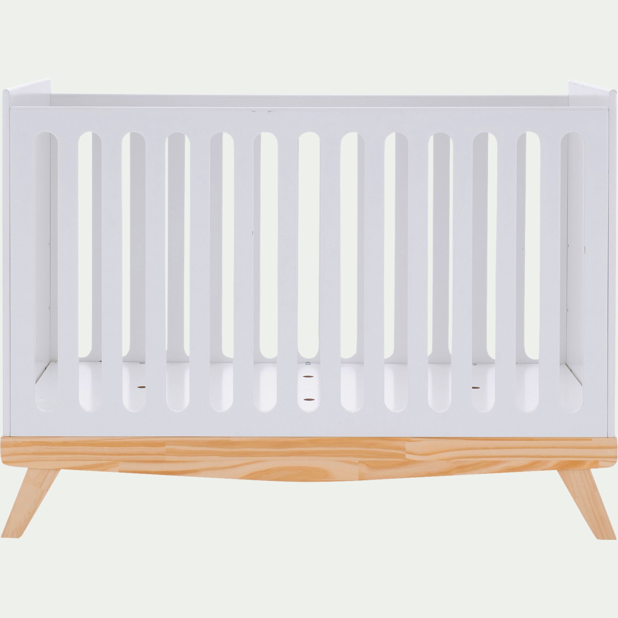 ANAE - Lit bébé en bois - blanc