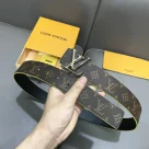 Lv  Pyrmide Truck L Men's Belts Width: 40mm