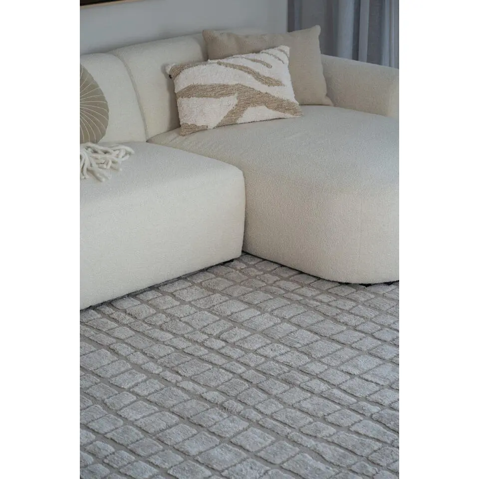 Interieur05 Scandinavisch Vloerkleed Malin Zand - 280 x 200 cm