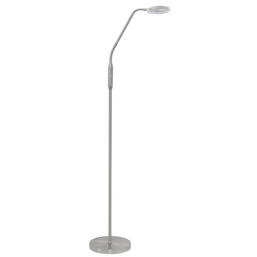 Highlight vloerlamp Rodeo - 1 lichts - 50 x 130  cm - mat chroom