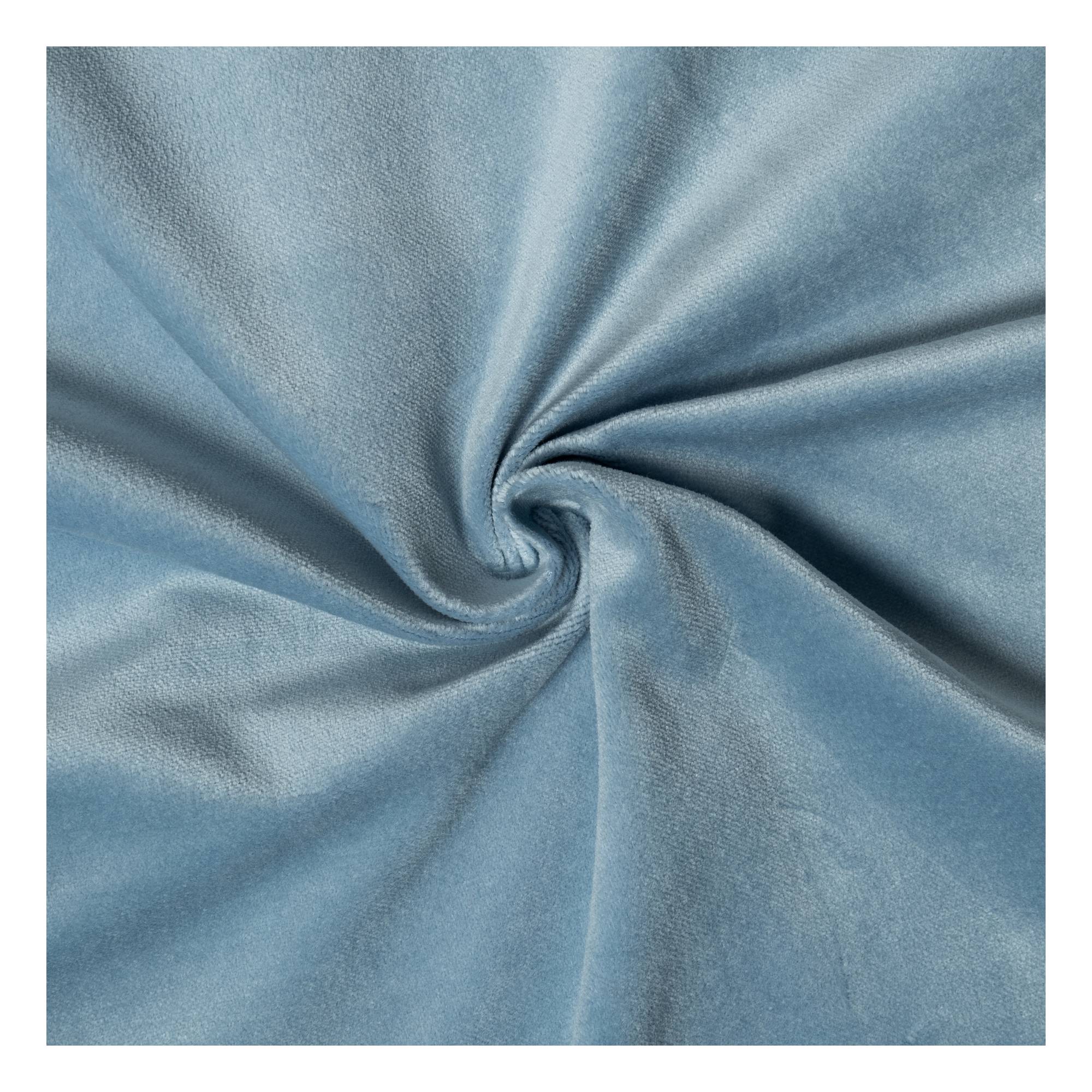 Sky Cotton Velvet Fabric?by the Metre