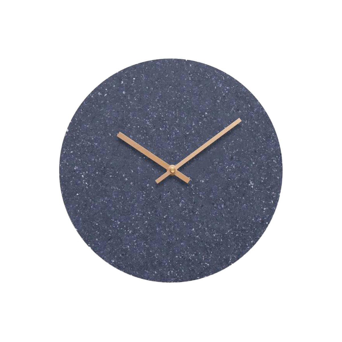 - Horloge murale en fibres textiles bleu D28cm