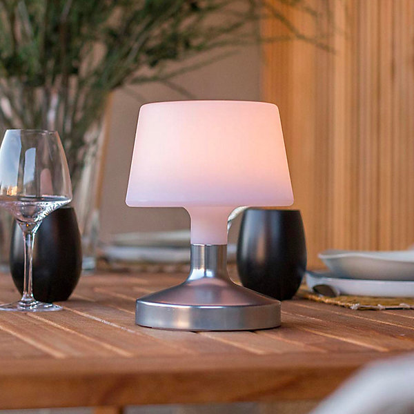 Lampe de table touch HELEN Argent H21cm