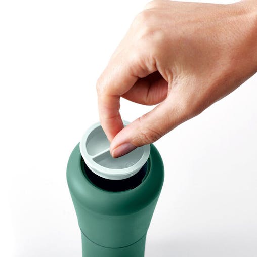 Joseph Joseph Milltop Salt & Pepper Set Editions Sage