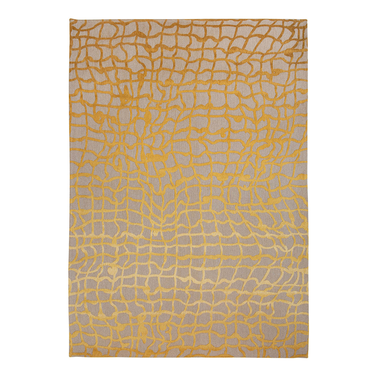 Louis De Poortere vloerkleed Yellow Scarab - geel - 170x240cm