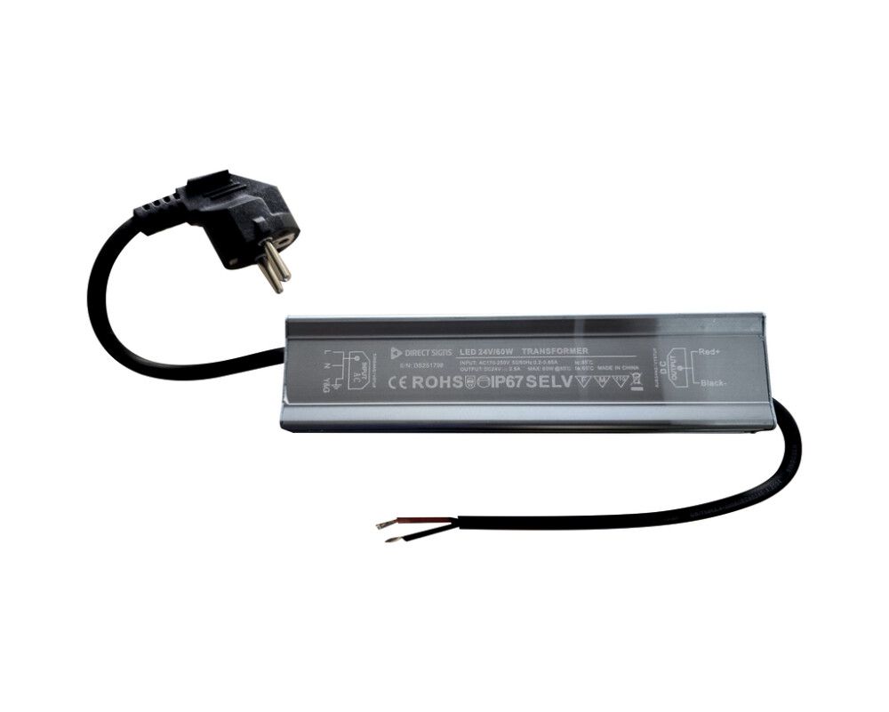 TRANSFORMATOR DIRECT SIGN LED 60W/24V