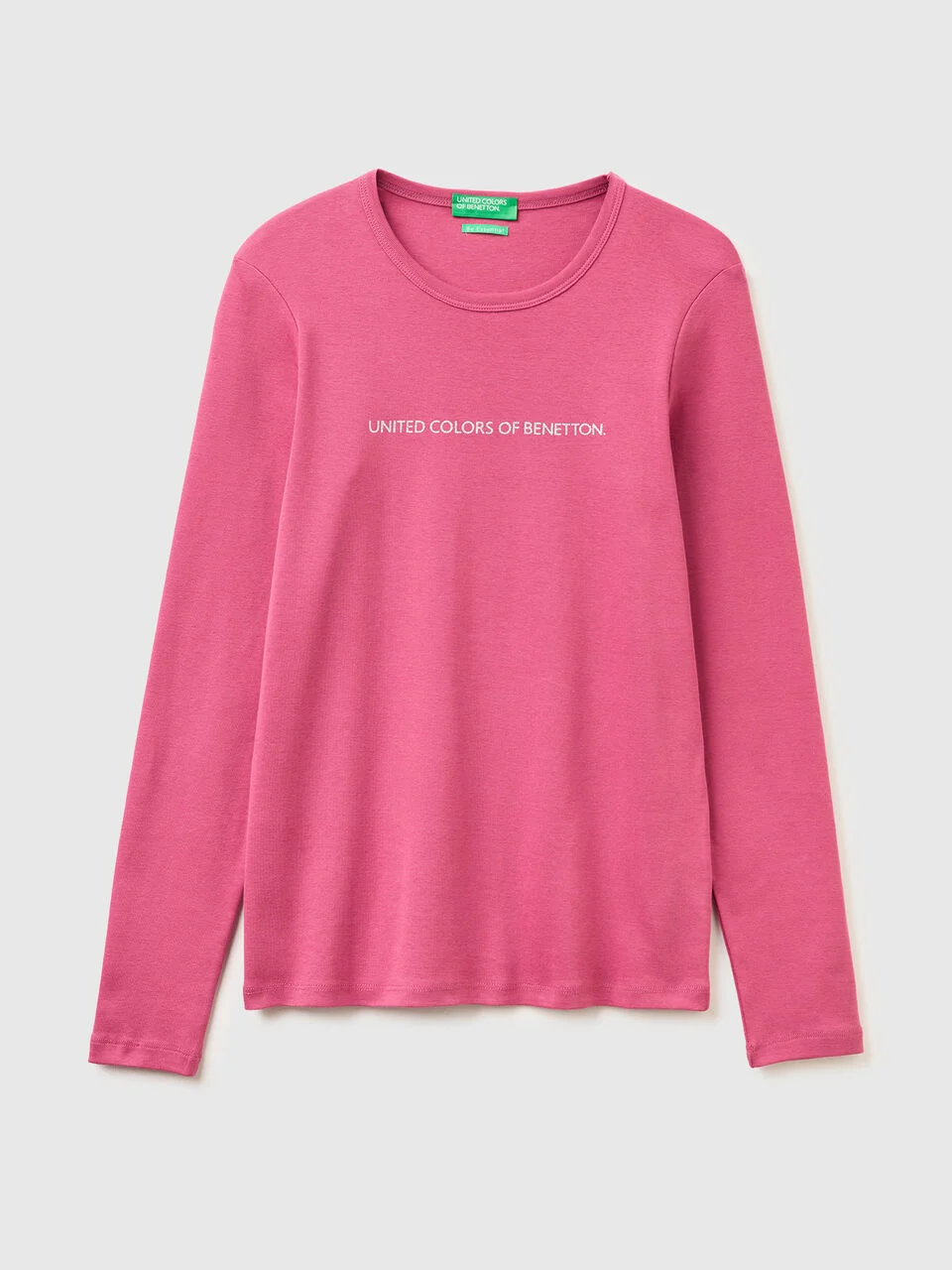 Long sleeve t-shirt with glitter logo