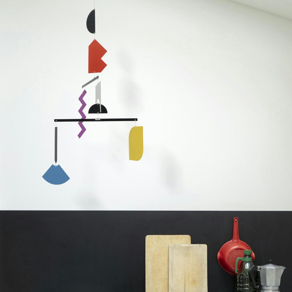 - Mobile décoratif couleurs primaires 69x56cm