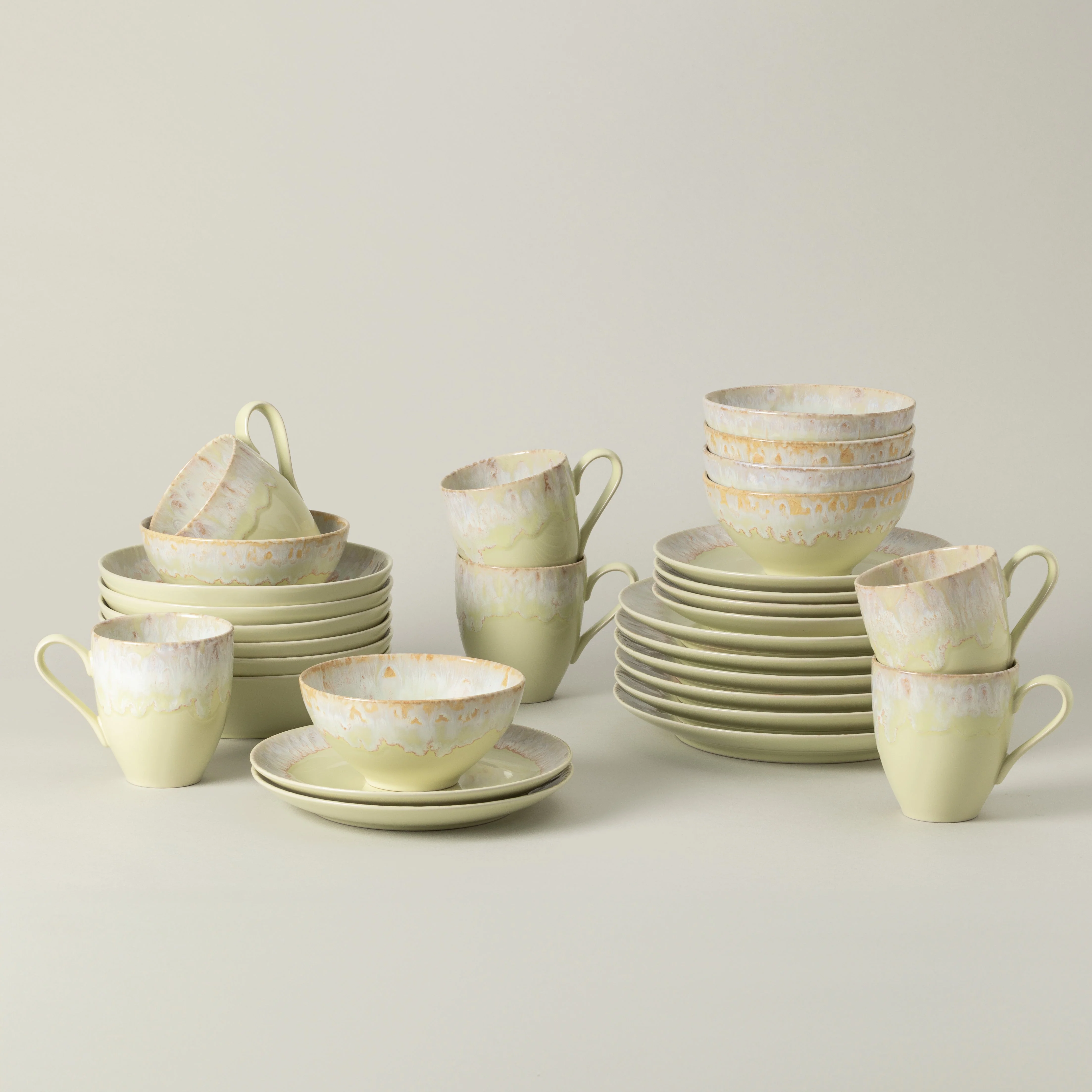 30-Piece Dinnerware Set with Mug Taormina, Casafina by COSTA NOVA