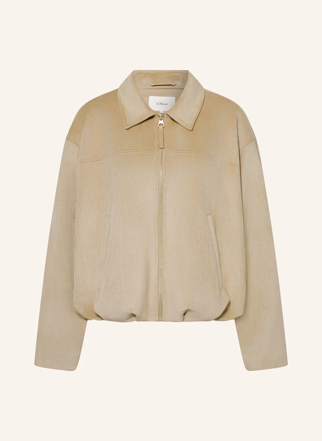 s.Oliver Blouson in Lederoptik