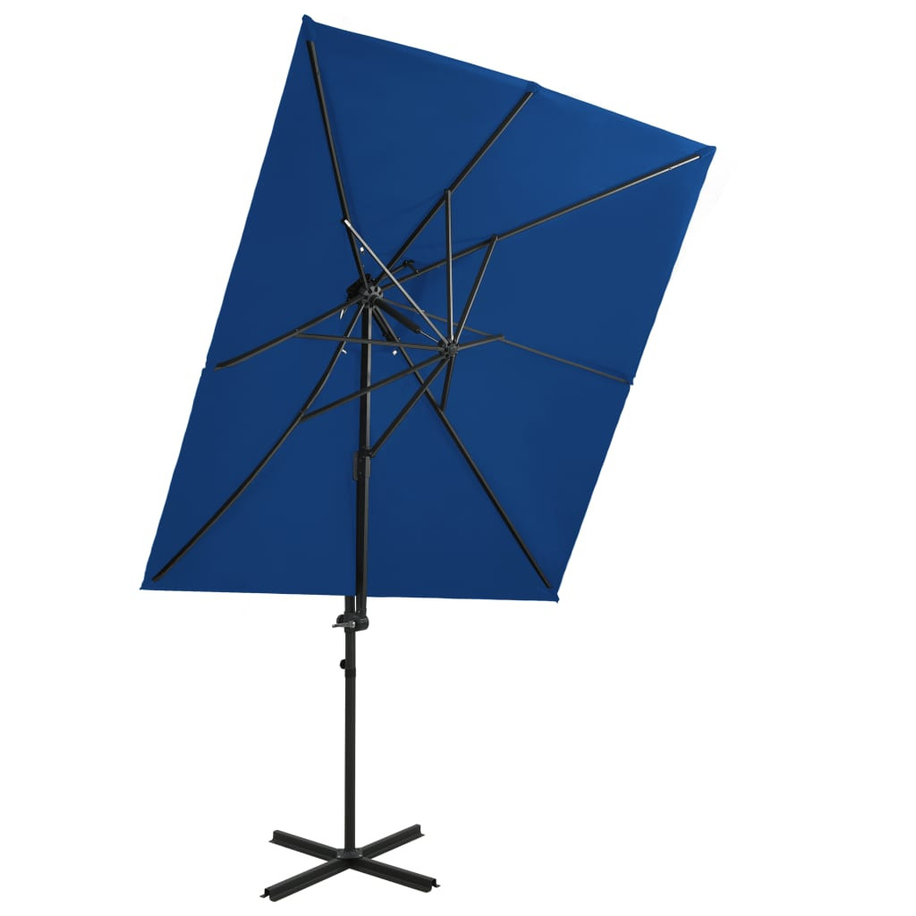 Parasol ogrodowy NiebieskividaXL