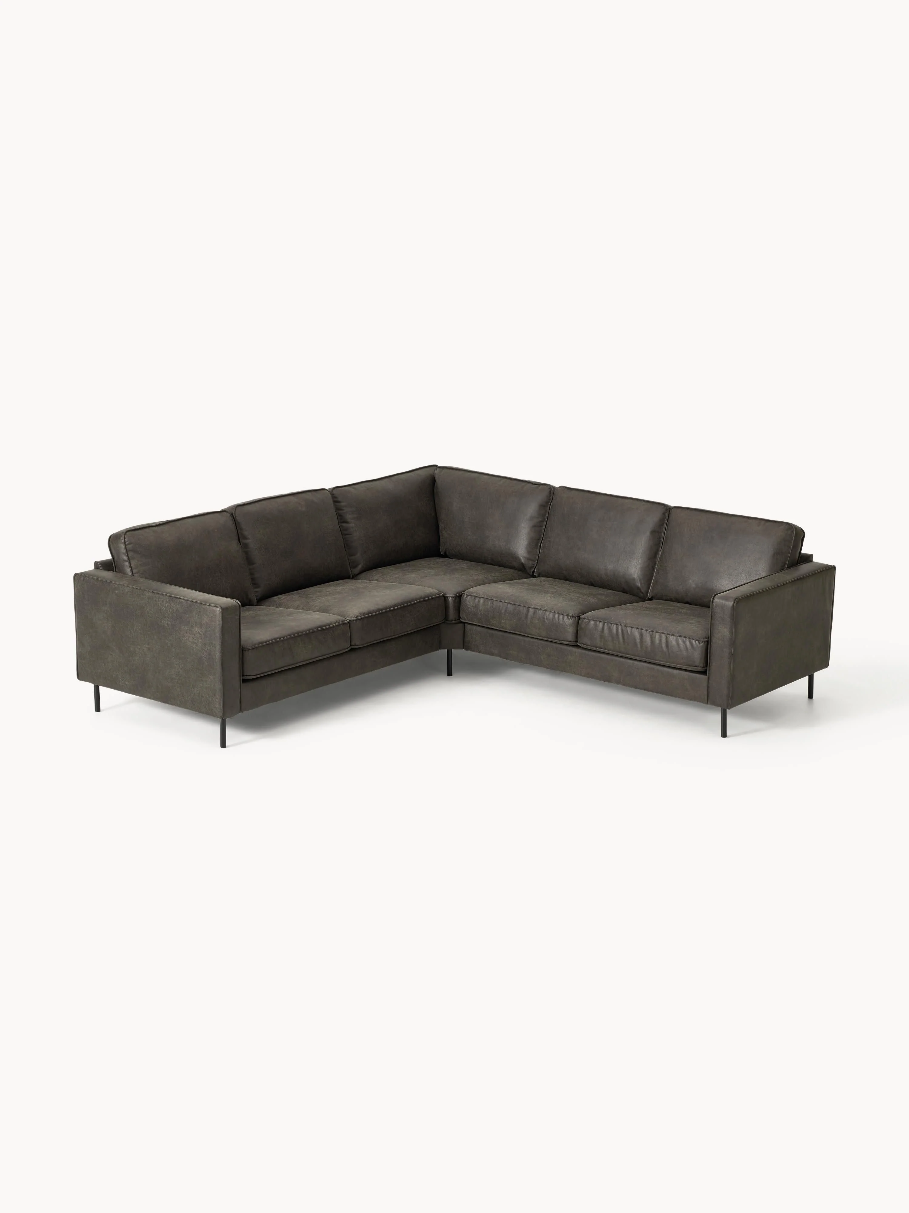 Wohnlandschaft Hunter aus recyceltem Leder
