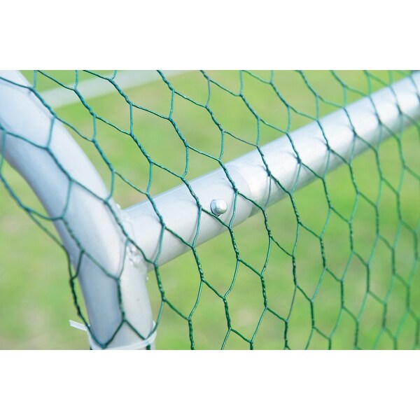 Outdoor Metal Curved Roof Walk-in Chicken Coop Poultry Cage - Silver