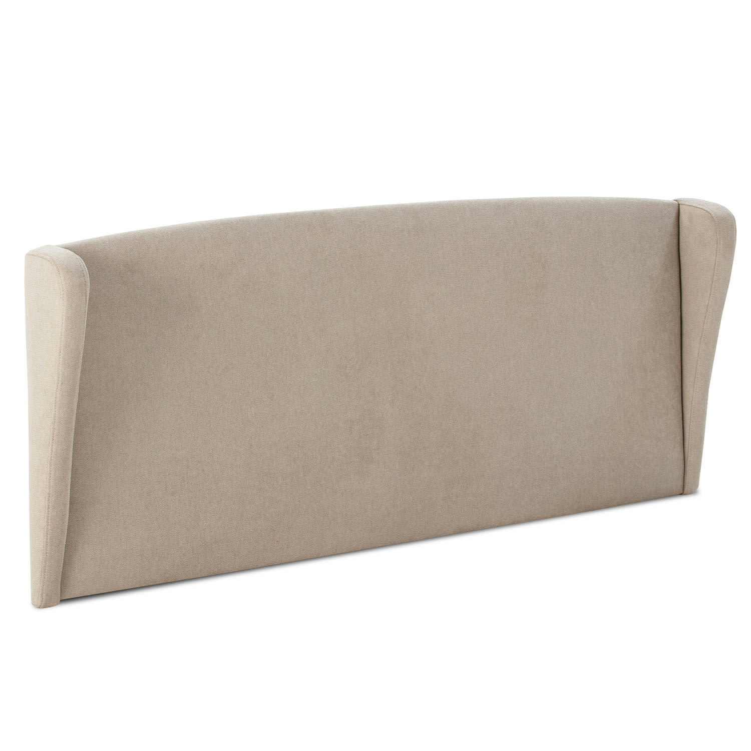 MUNICH - Tête de lit tapissée oreiller 140x60 cm couleur beige