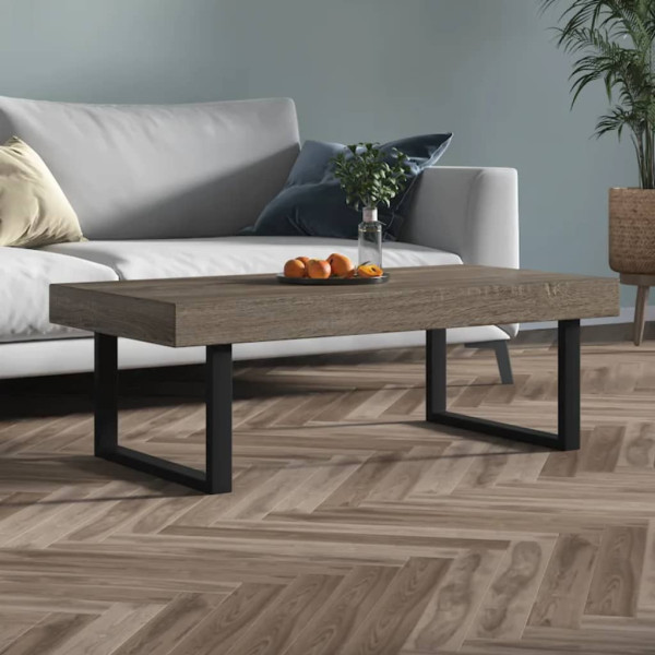 Stolik Kawowy Ława Stół Szary 120x60x40 Do Salonu Do Pokoju