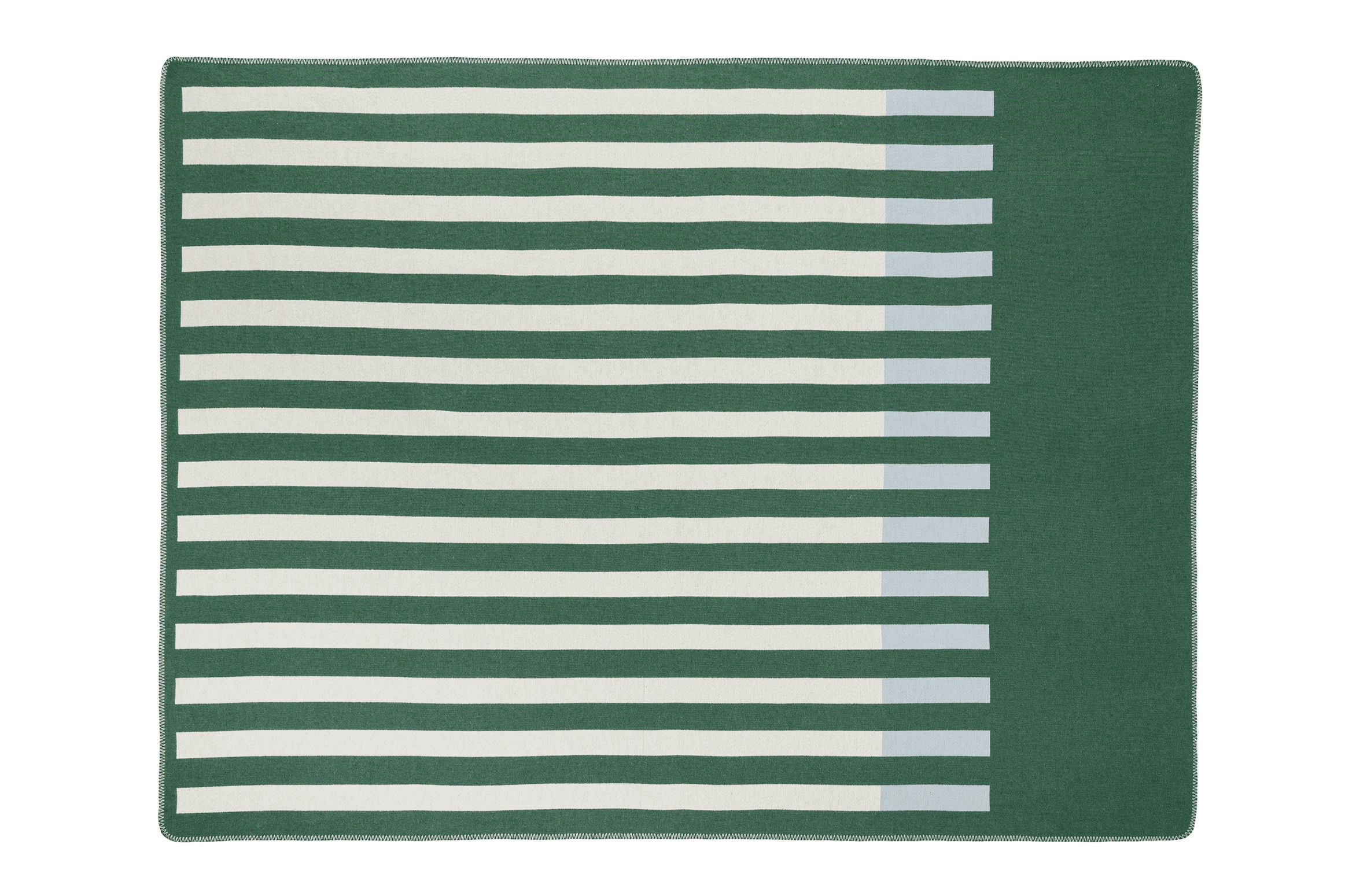noo.ma ONU Katoenen deken - Forest Green