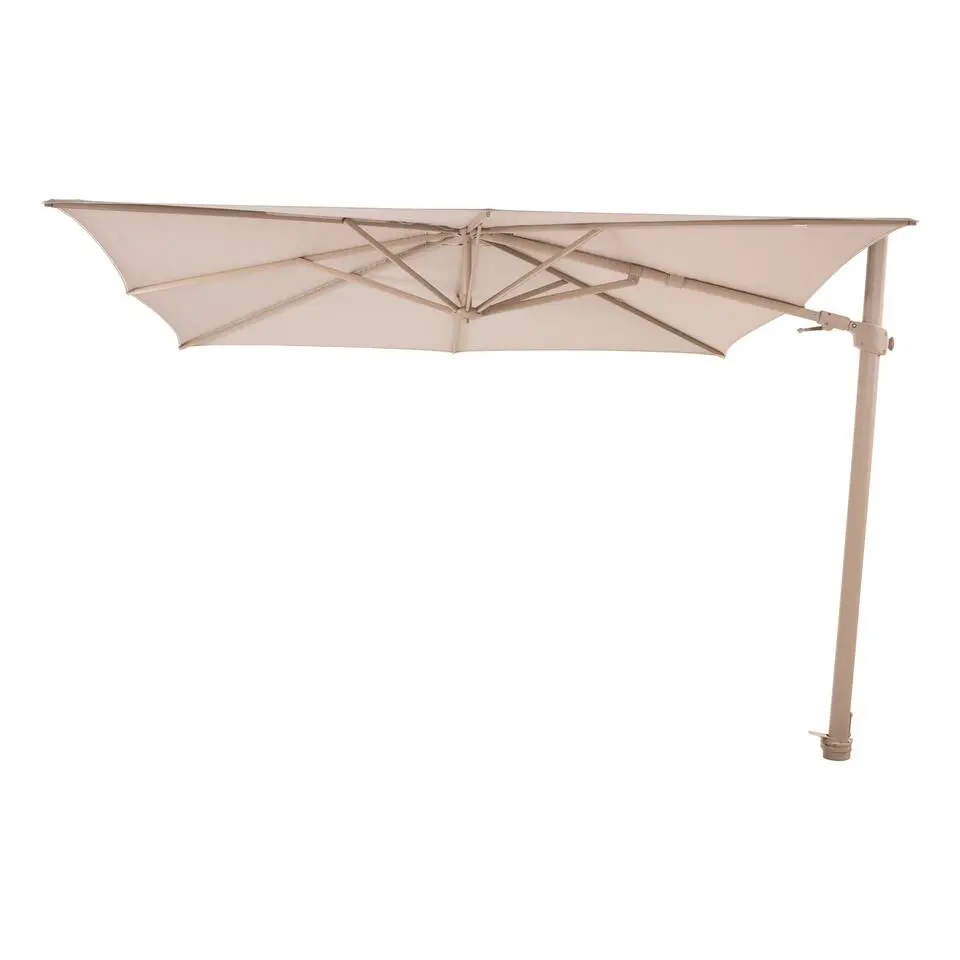 4 Seasons zweefparasol Siesta Premium 300x300 cm �?zand/latte