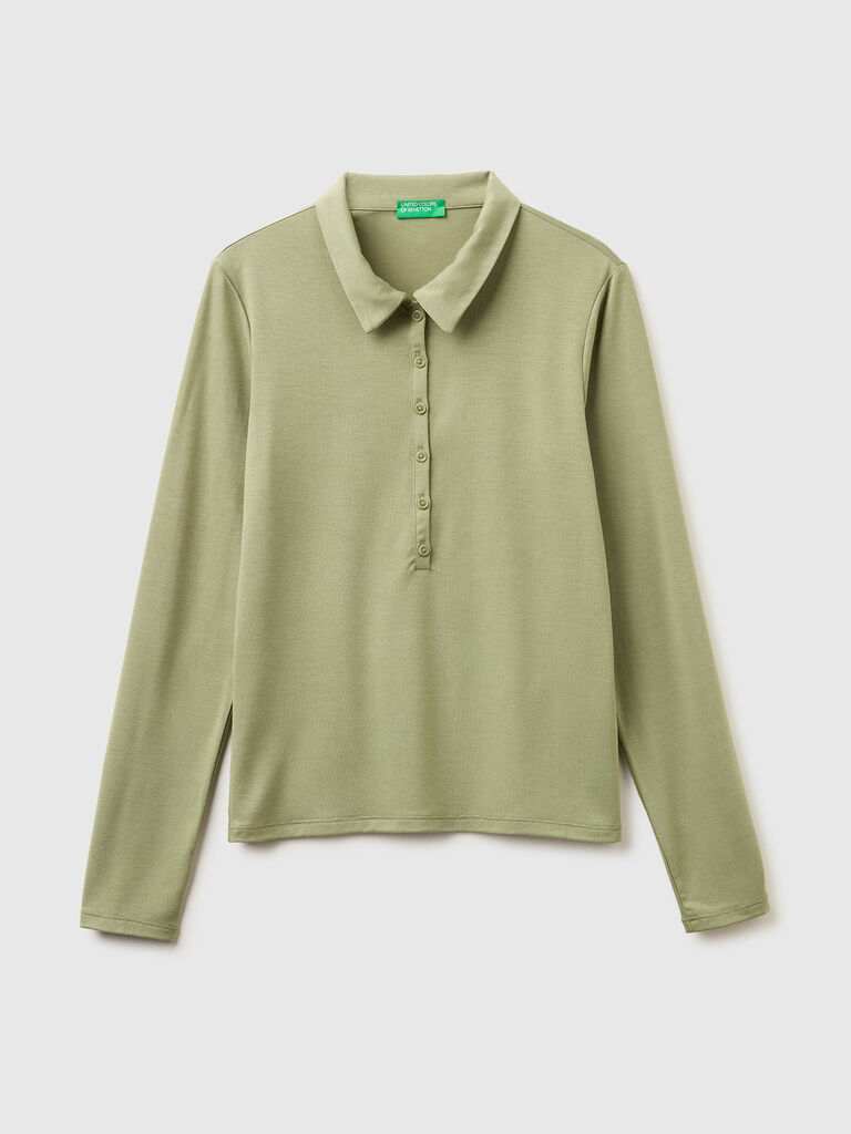 Lightweight jersey polo