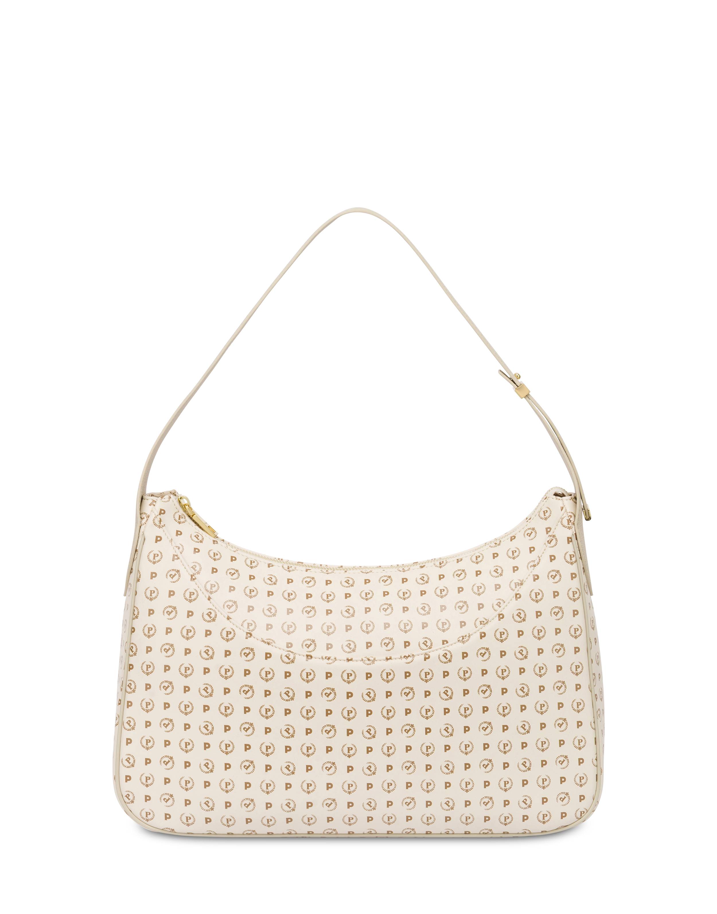 Hobo Bag Heritage In Soft Relief Avorio/avorio