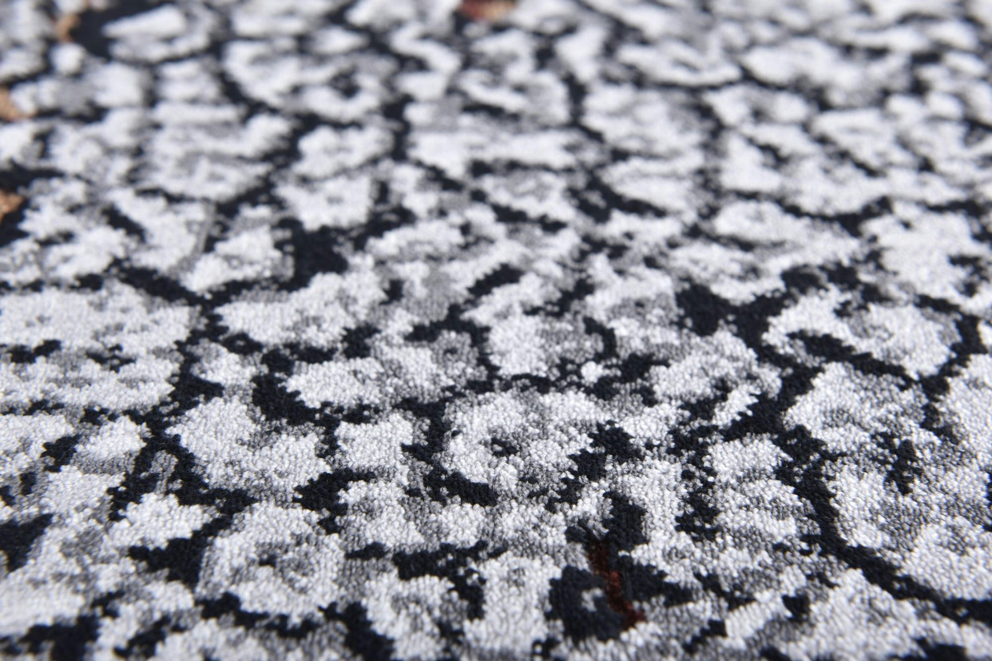 ORELIA - Tapis tissé plat très doux - or 120x180 cm