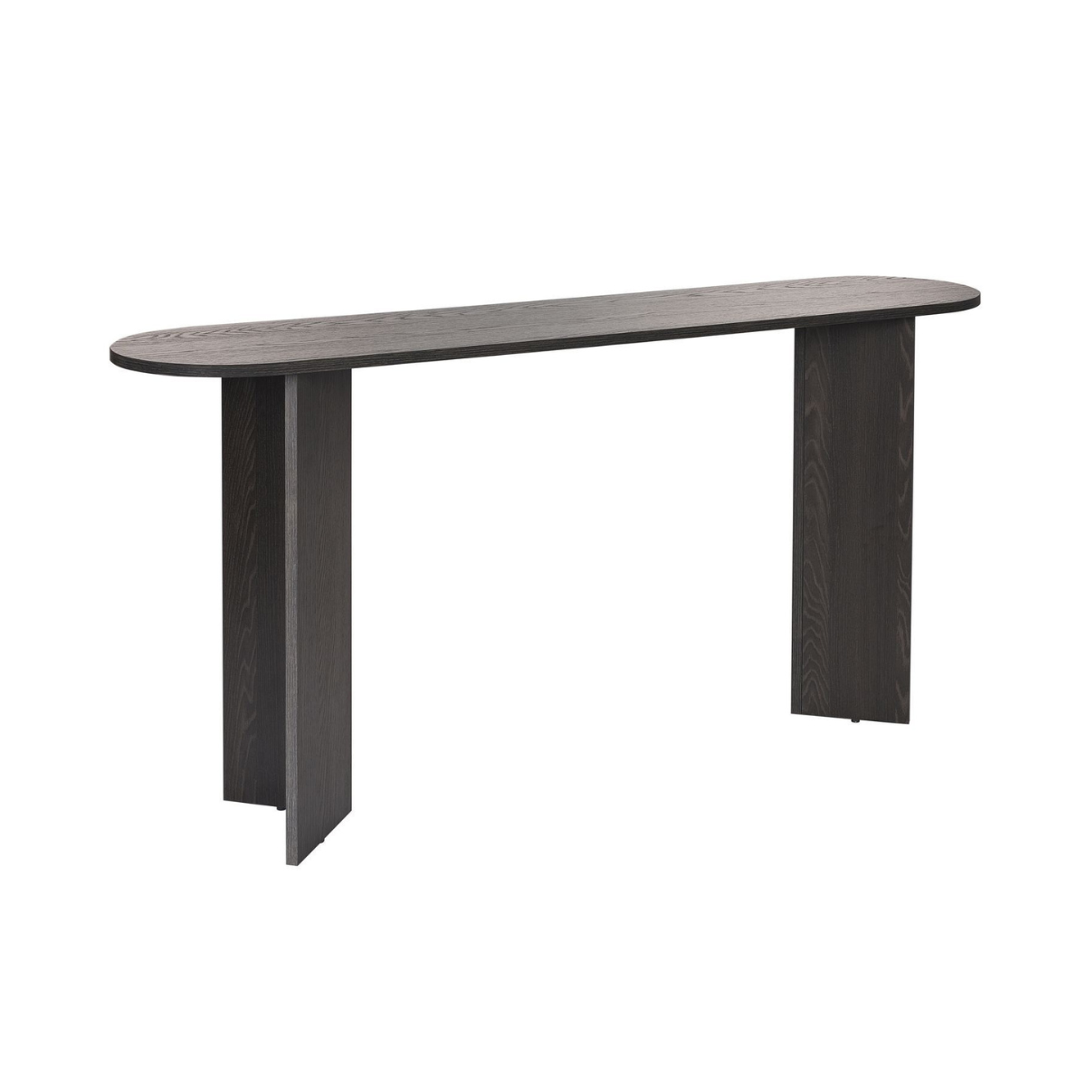 Calicosy - SIRA Design haltafel - Zwart hout - 35x150x75 cm