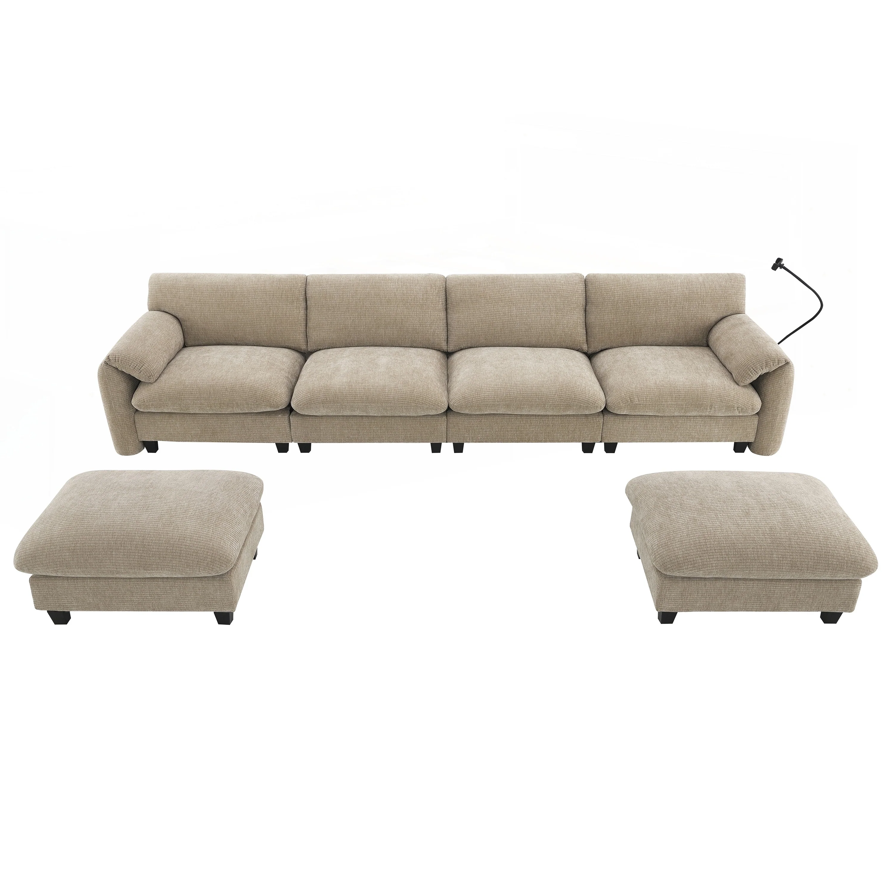 140 Inch Modular Sectional Sofa