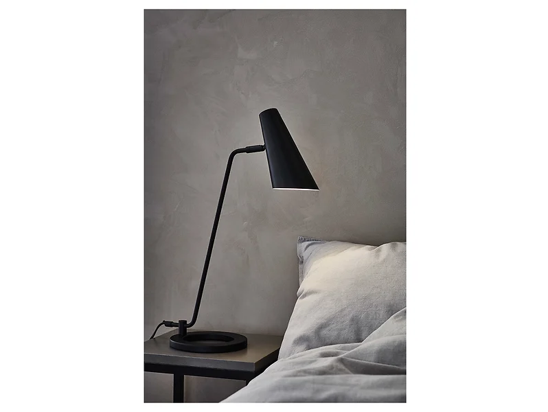 Lampka biurkowa Cal metalowa czarna