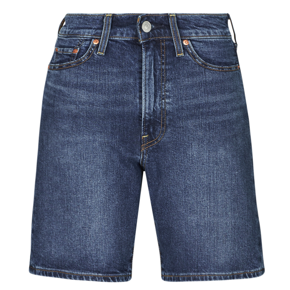 Levi's - RIBCAGE BERMUDA SHORT - Blue