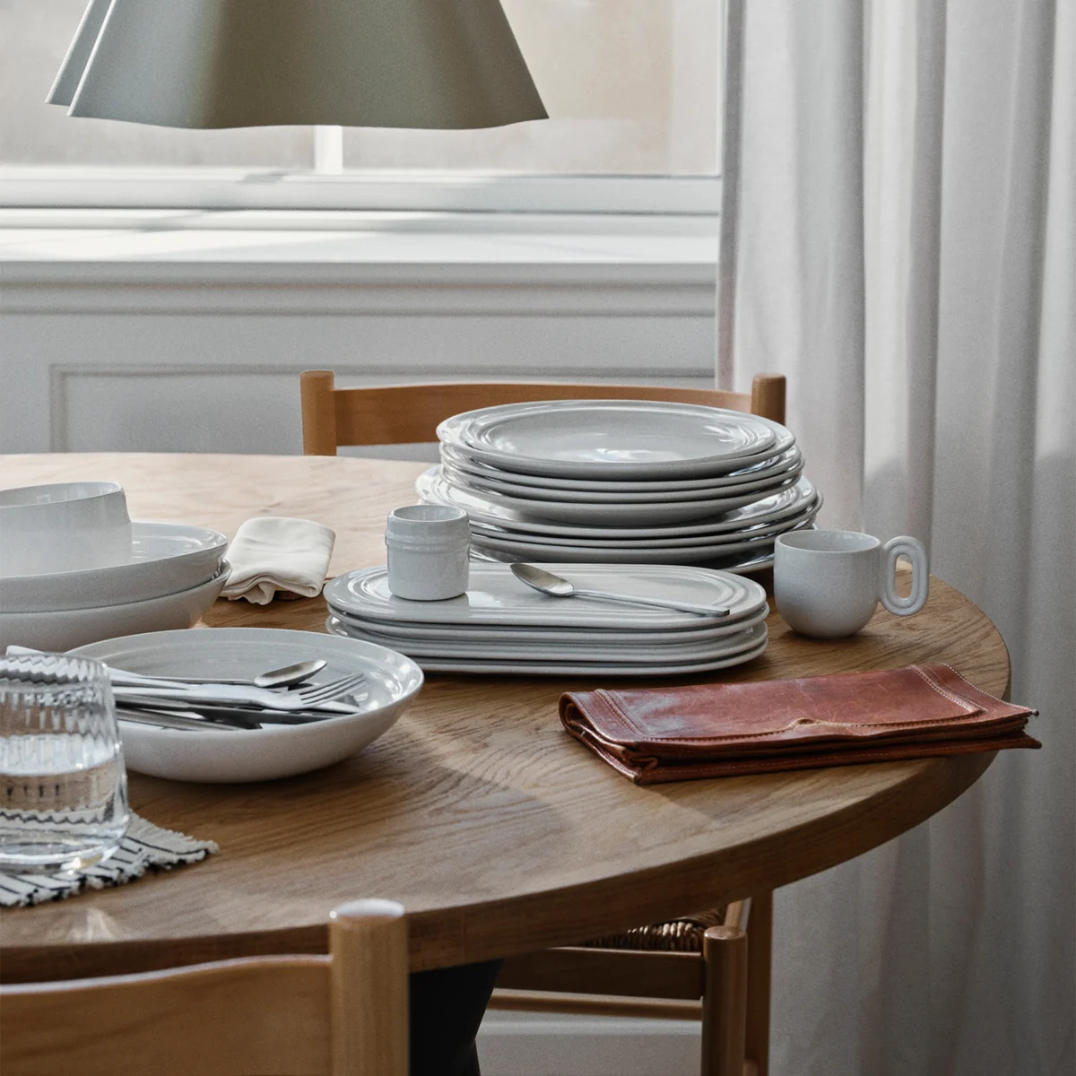 Broste Copenhagen - Stevns Tasse, 400 ml, kalkweiß