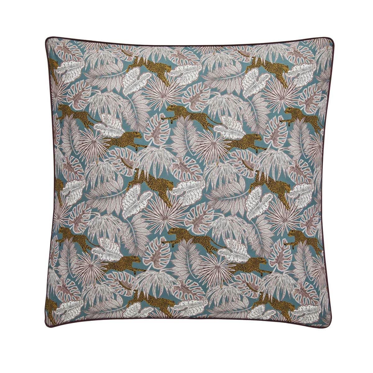 LUXURIA - Taie d'oreiller en percale de coton multicolore 65x65